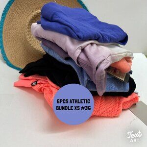 Women's X-Small 6 pcs Athletic Bundle Ideology Calvin Klein Nike DKNY